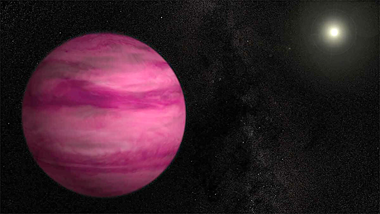 Geheimnis des „Pink Planet“ gelüftet