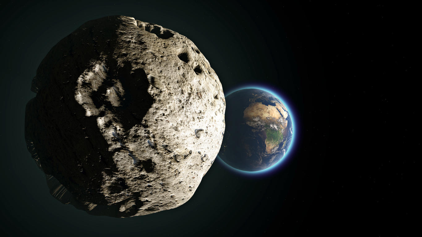 Kilometergroßer Asteroid fliegt an der Erde vorbei