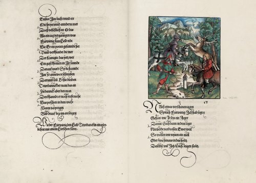 Die Abenteuer des Ritters Theuerdank – Kolorierter Nachdruck der Gesamtausgabe von
1517. Mit einer Einführung von Stephan Füssel