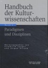 HANDBUCH DER KULTURWISSENSCHAFTEN
