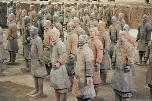 Wo Chinas Tonpferde und Terrakottakrieger geboren wurden