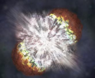 Rekord: Forscher beobachten hellste Supernova