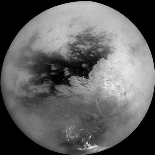Schlechtes Wetter auf Titan