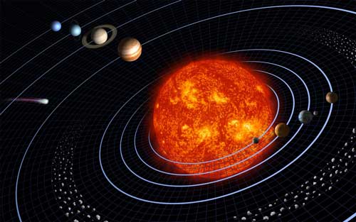 Grundregel unseres Sonnensystems: Wer stört, fliegt raus