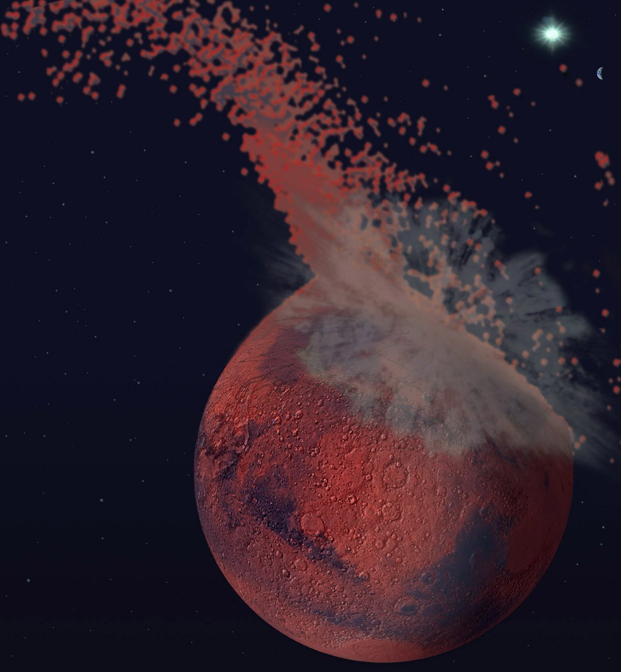 Warum der Mars zwei Gesichter hat