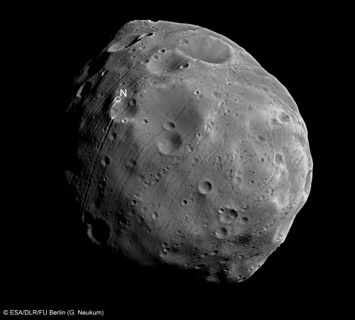 Phobos, der Schutthaufen