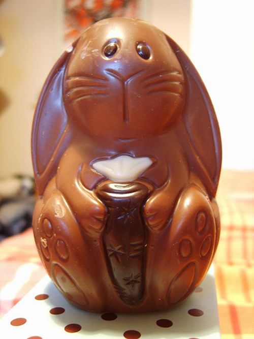 Bedrohte Schokohasen
