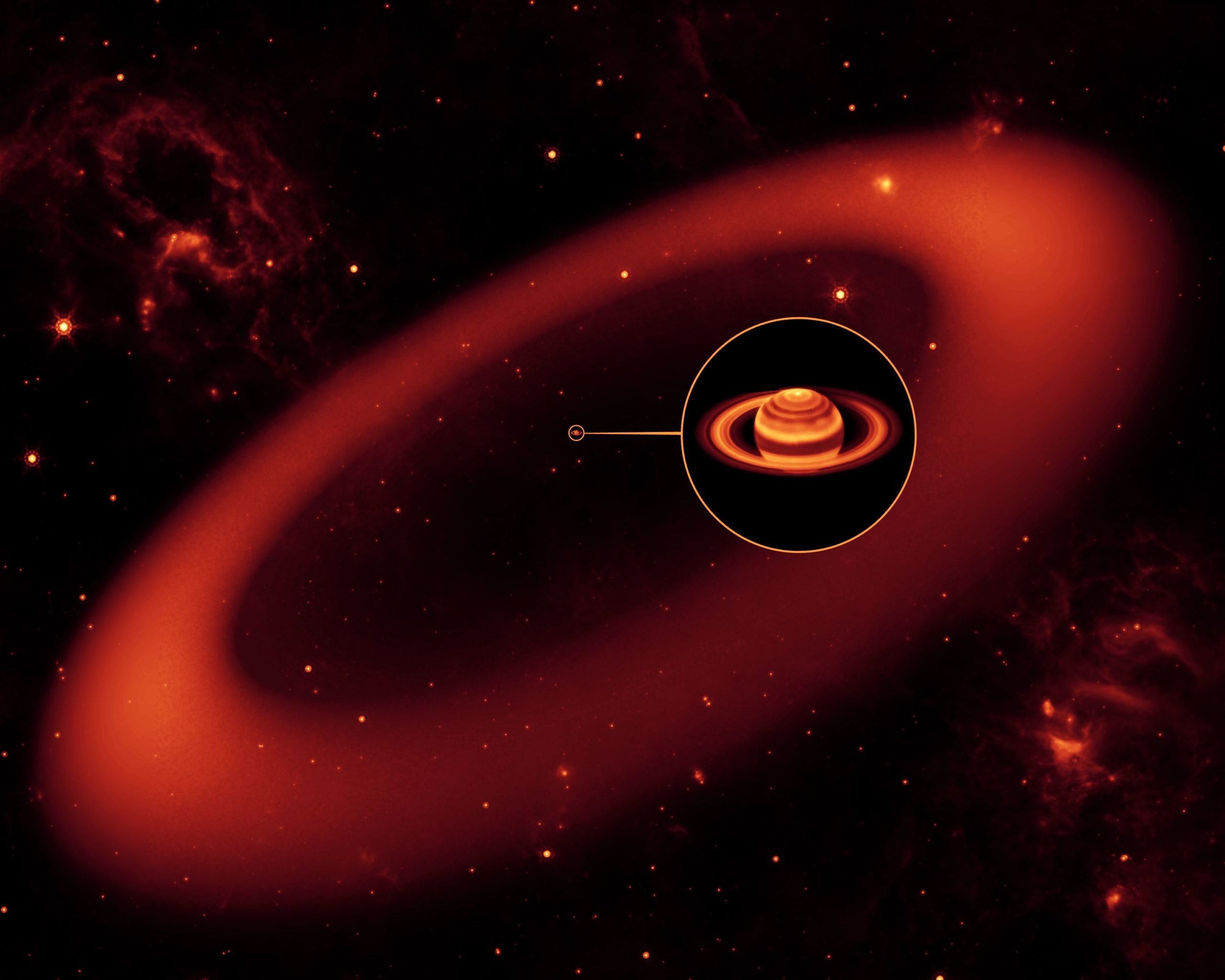Saturns verborgener Schmuck