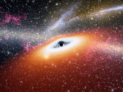 Staubsaugende Galaxie