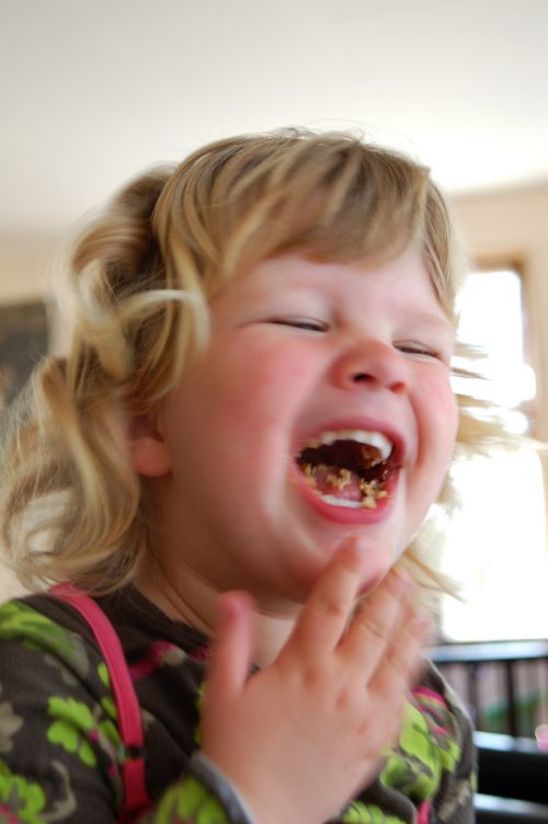 Fröhlichkeit macht hungrig