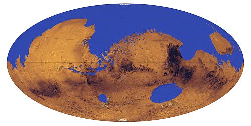 Nasse Füße auf dem Mars