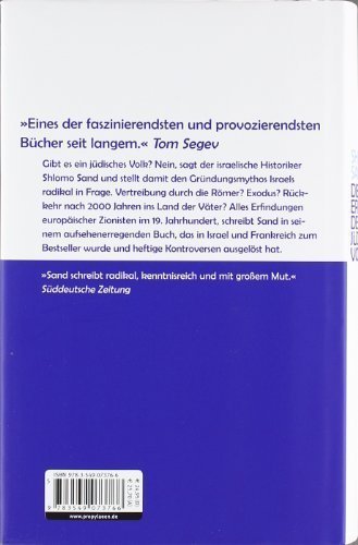 Die Erfindung des jüdischen Volkes – Israels Gründungsmythos auf dem Prüfstand