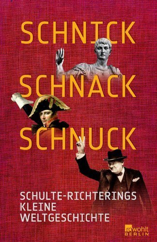Schnick Schnack Schnuck Schulter – Richterlings kleine Weltgeschichte