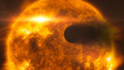 Video der Woche: Ein ferner Stern bläst seinem Planeten die Atmosphäre davon