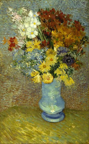 Warum van Goghs Blumen verblühen