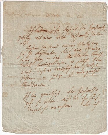 Bislang unbekannte Handschriften gehen an Goethe- und Schiller-Archiv