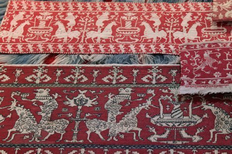 Allerlei "Viecher" auf Textil