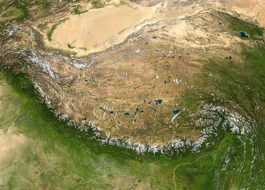 Grünes Tibet