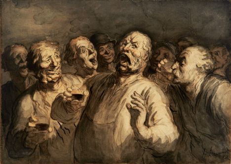 Große Honoré Daumier Ausstellung in Berlin