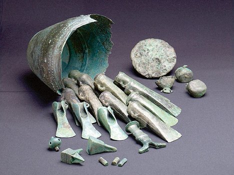 Bronzezeitlicher Metallhort gefunden