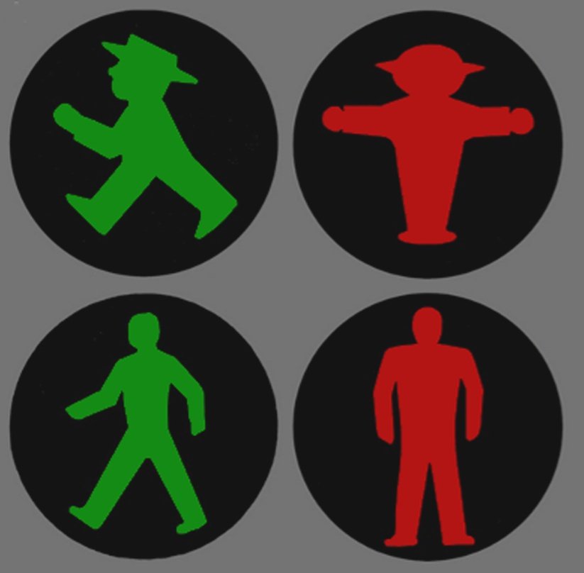Sieg für das Ossi-Ampelmännchen