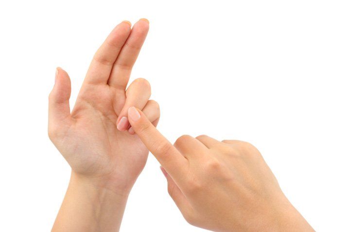 Ist das mein Finger?