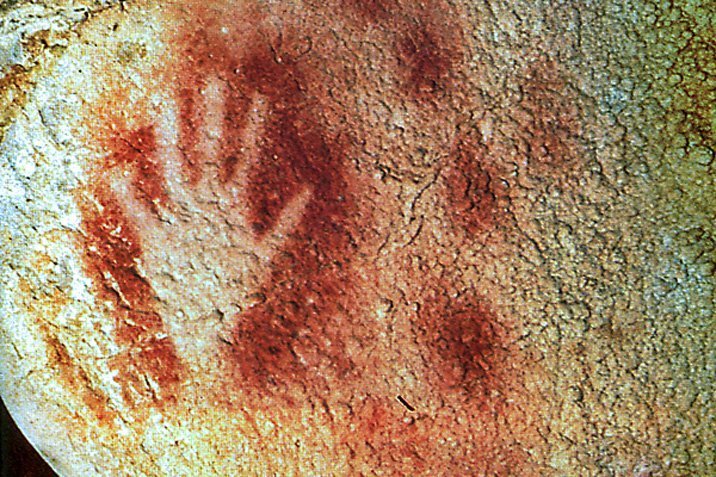 Höhlenmalerei mit weiblichem Touch