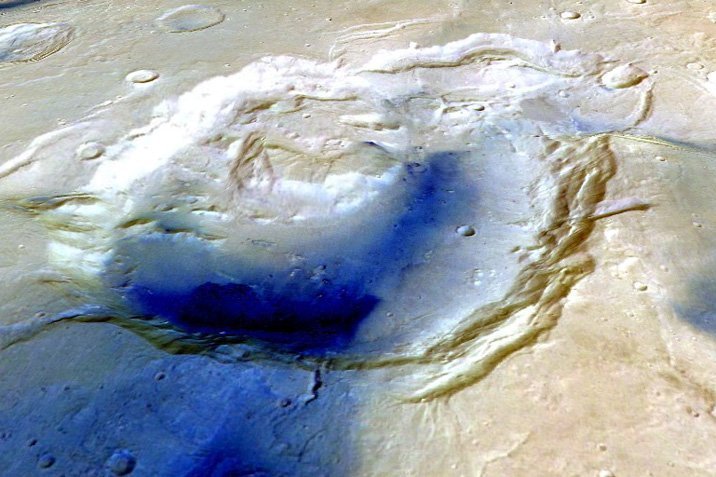Supervulkane auf dem Mars entdeckt