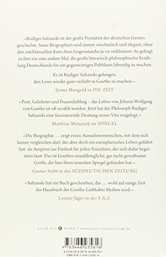 Goethe. – Kunstwerk des Lebens. Biographie
