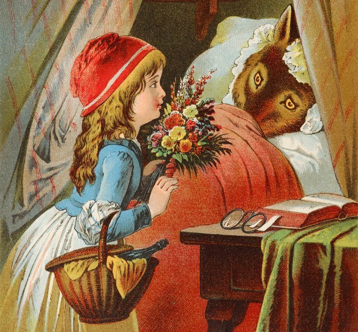 Rotkäppchen auf der Spur