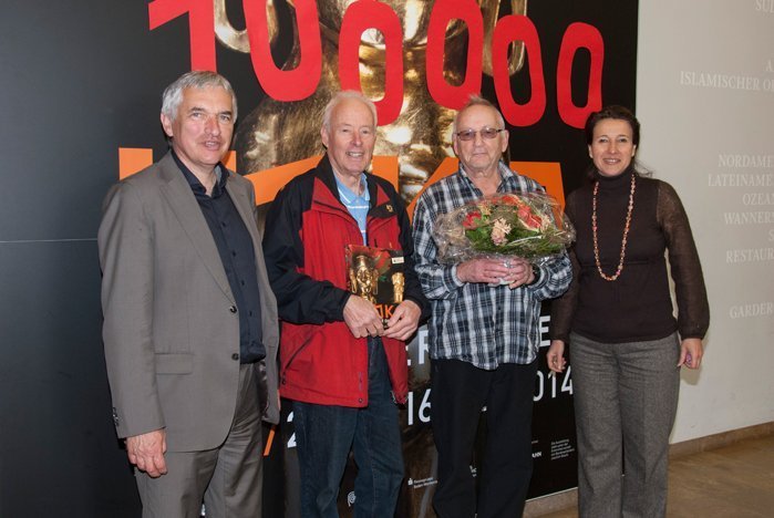 100.000. Besucher in Inka-Ausstellung