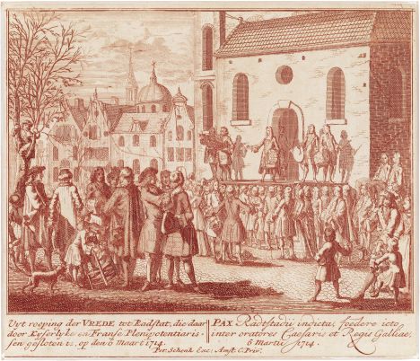 1714: Rastatter Frieden beendet Spanischen Erbfolgekrieg