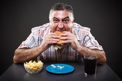 Schnell essen macht dick