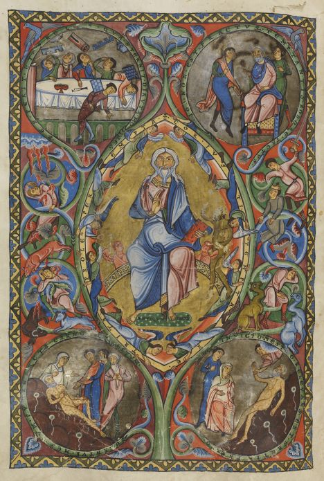 Farbenpracht der Romanik: die Gumbertusbibel