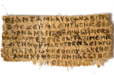 "Frau Jesu"-Papyrus als Fälschung entlarvt