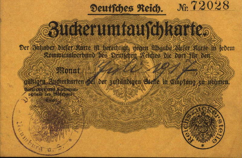 Mangel im Ersten Weltkrieg verschärfte soziale Ungleichheit