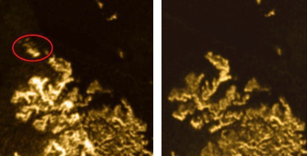 „Magische Insel" erscheint auf Saturnmond Titan