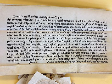 Ablassbrief von 1461