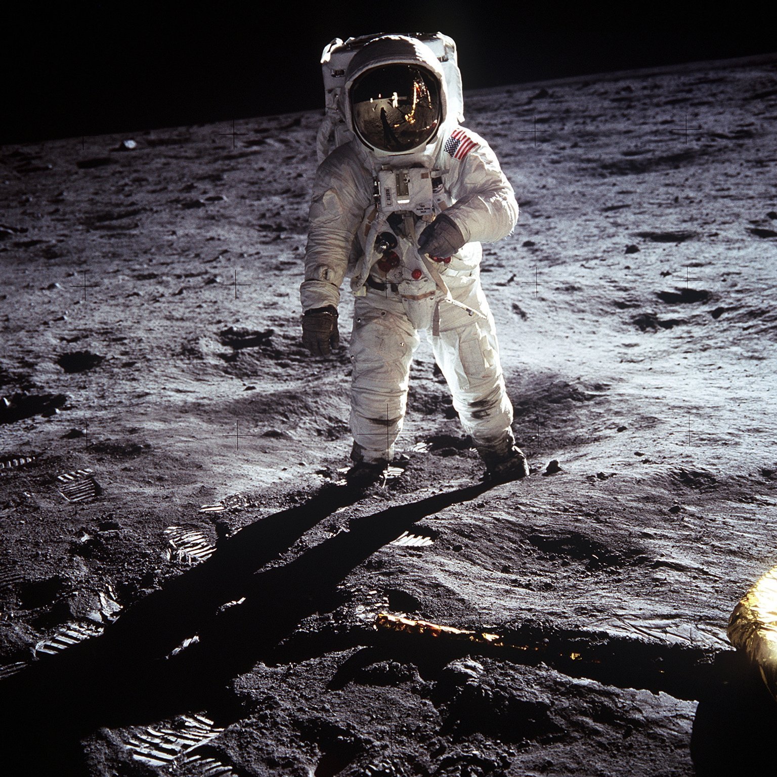 Aldrin, Mond und Mars