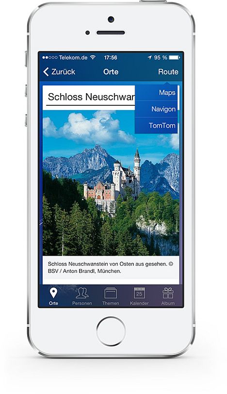 Der Kini lebt! Update der Ludwig II.-App
