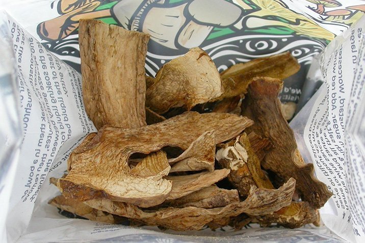 Überraschung im Pilzpaket