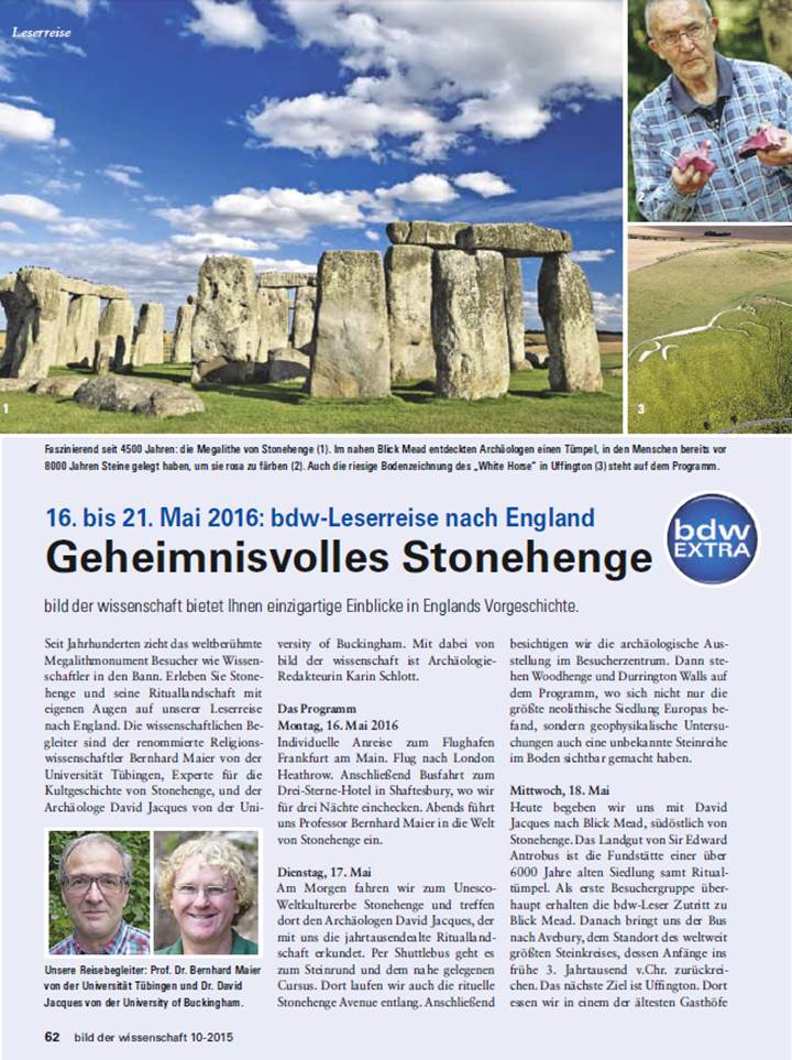 Geheimnisvolles Stonehenge