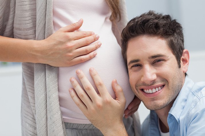 Auch Männer sind ein bisschen schwanger