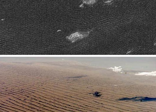 Dem Geheimnis der Titan-Dünen auf der Spur