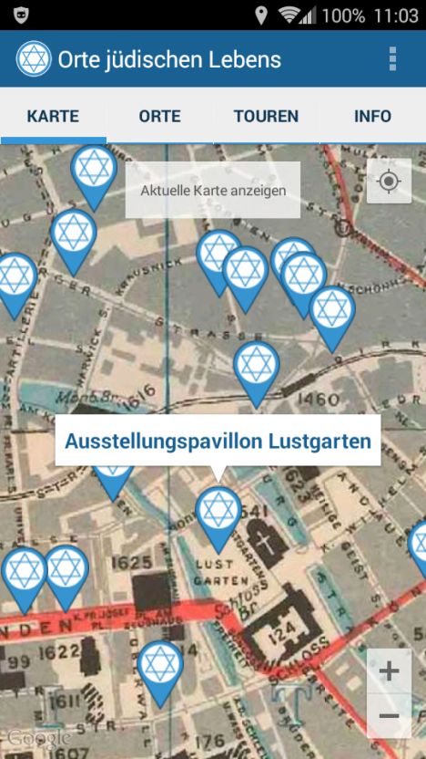 Neue App: „Orte jüdischen Lebens“ in Berlin