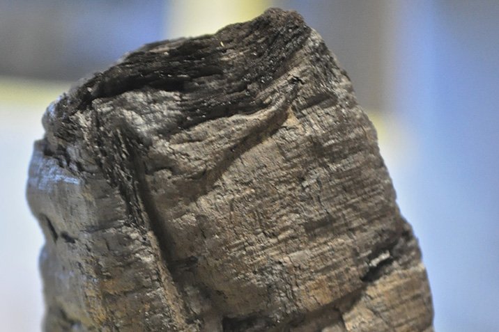 Herculaneum: Eine Schriftrolle von innen