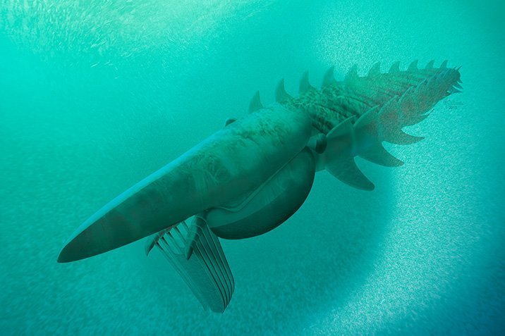 Urzeitliches Seemonster