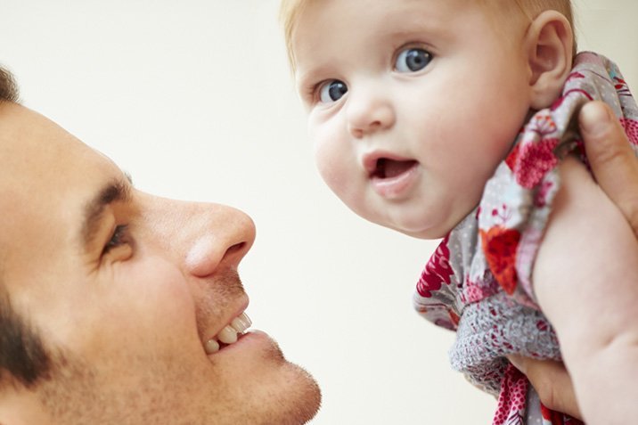 Väter ohne Babysprache