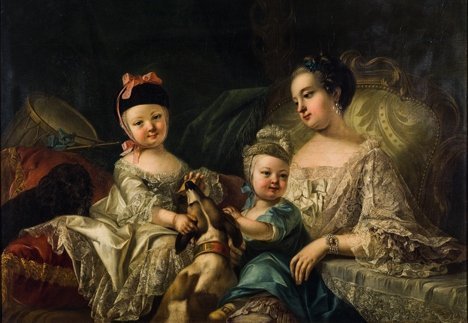 In Karoline Luises „Mahlerey-Cabinet"