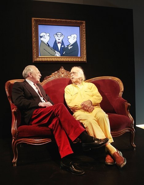 Loriots rotes Sofa kommt ins Museum